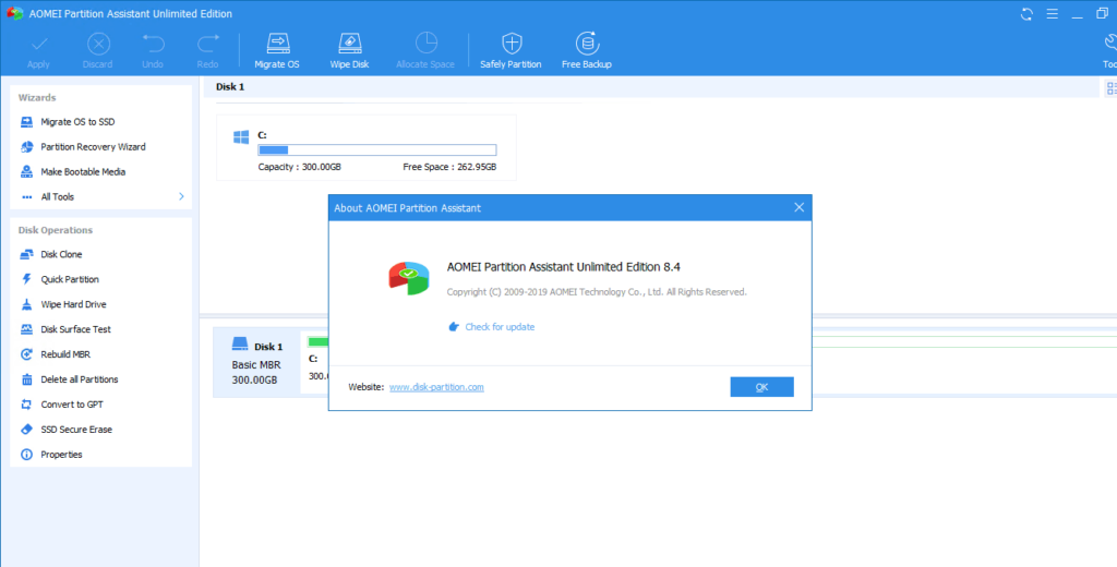 AOMEI Partition Assistant 9.8.1 Crack + Key (2022) Free Download